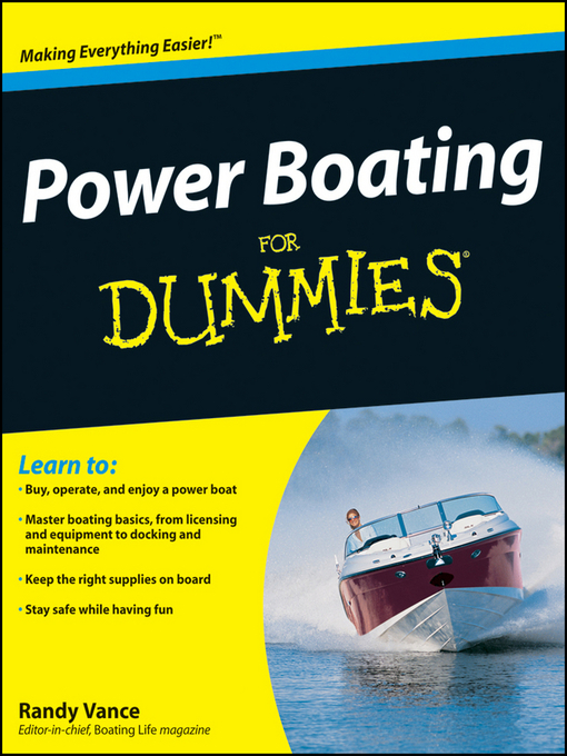 Title details for Power Boating For Dummies® by Randy Vance - Available